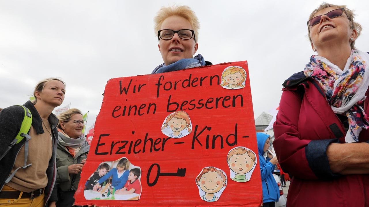 Fachkräfte in Kindertagesstätten Kita Beschäftigte fühlen sich wenig