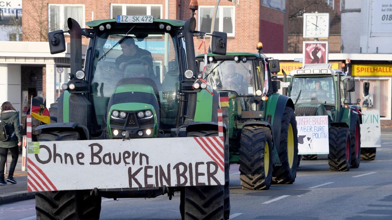 Bauern Proteste Auch Heute Aktionen Unter Anderem In Kiel