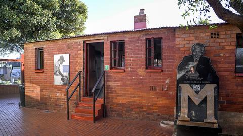 Ehemaliges Wohnhaus von Nelson Mandela in Johannesburg.