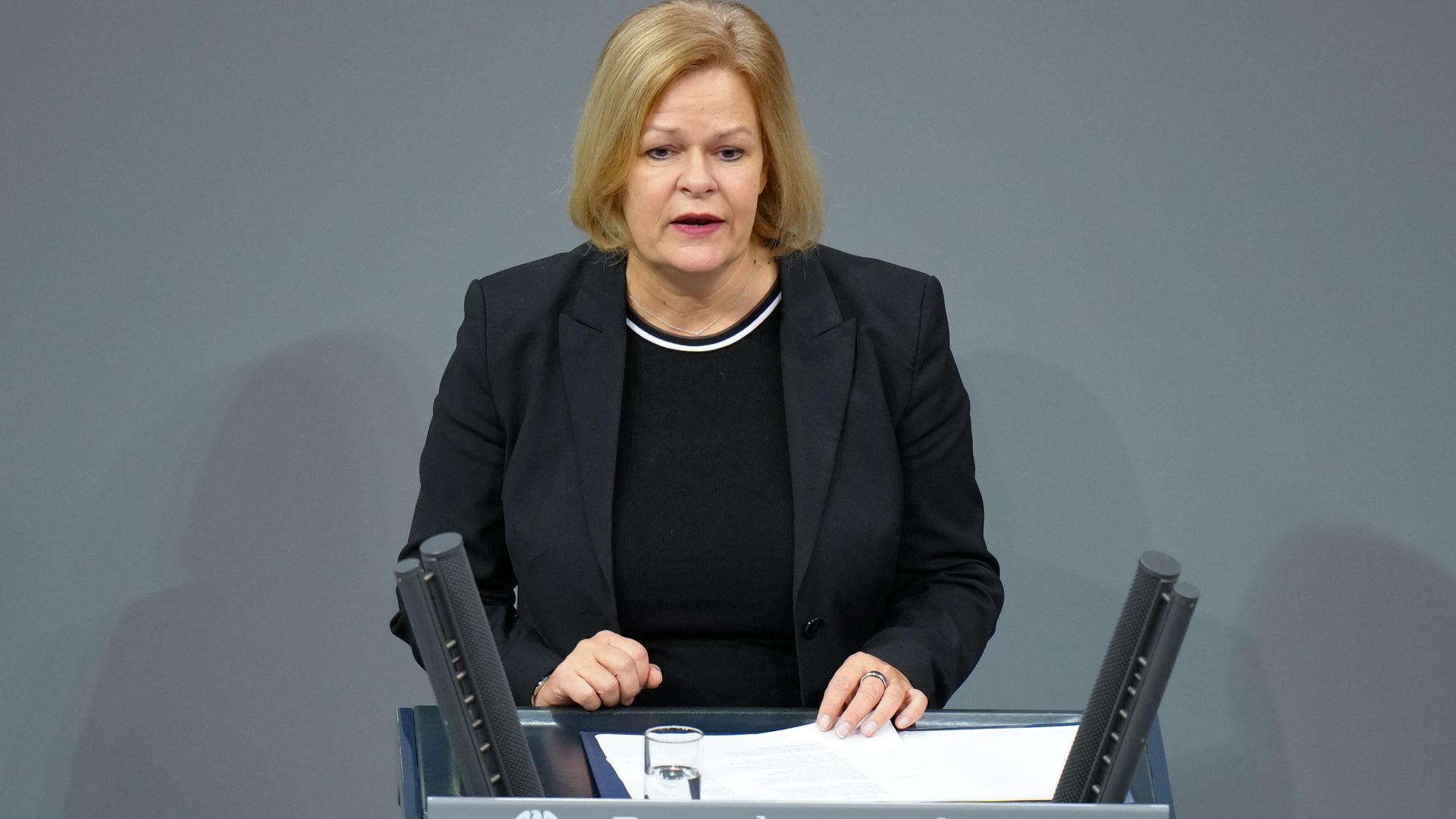 Nancy Faeser Bundesinnenministerin 