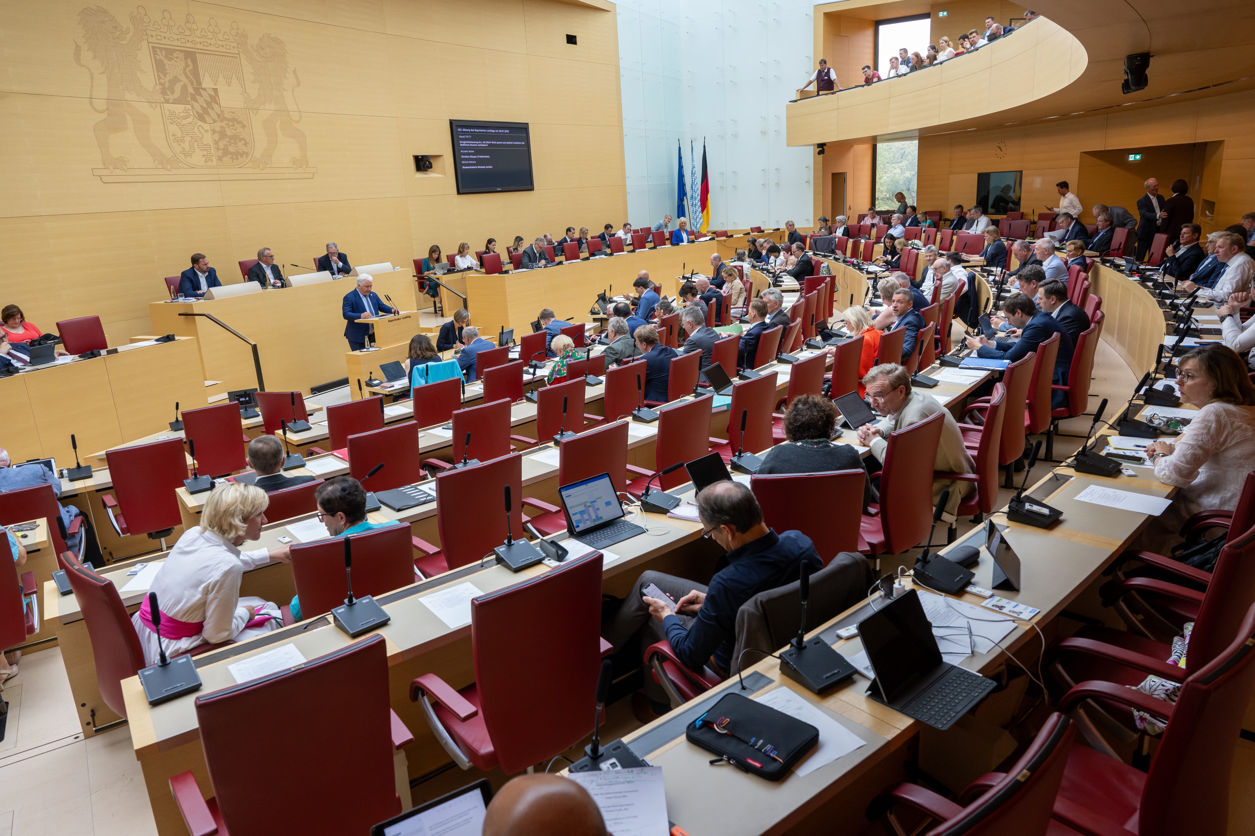 Nach Landtagswahl - Neuer bayerischer Landtag konstituiert sich - Aigner vor Wiederwahl