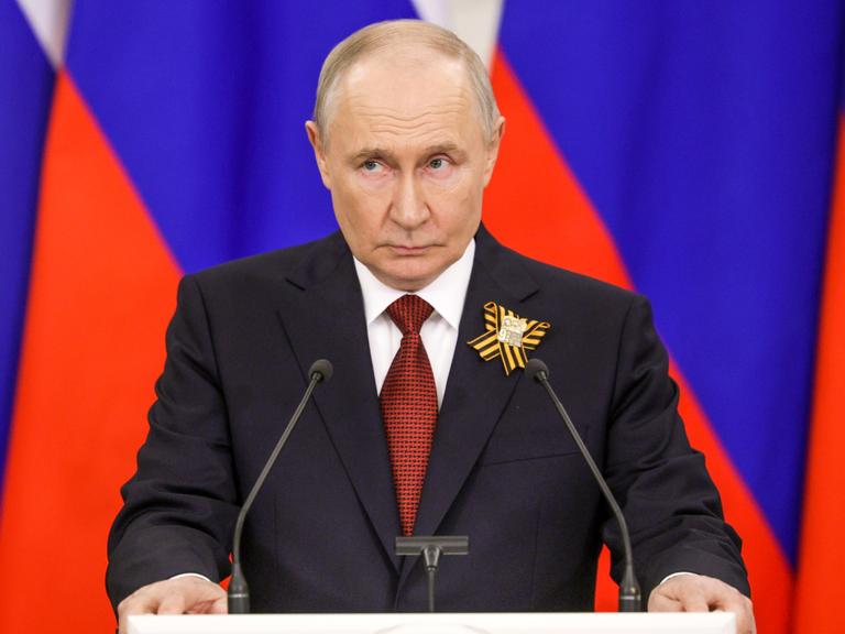 Der russische Präsident Wladimir Putin. Der russische Präsident Wladimir Putin.