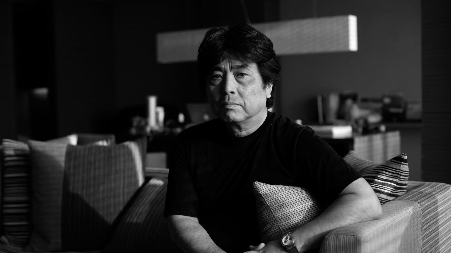 Der japanische Schriftsteller Ryu Murakami Der japanische Schriftsteller Ryu Murakami