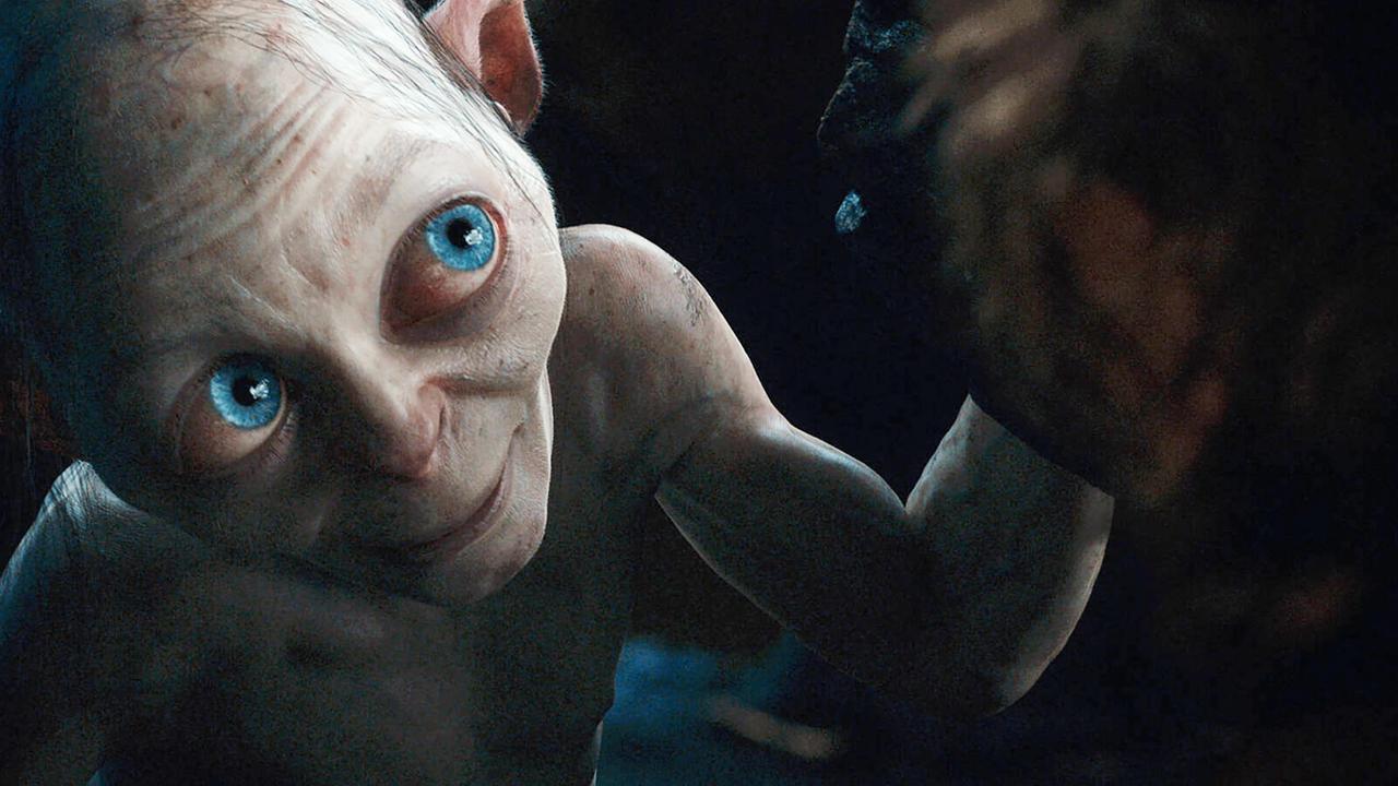 Aus dem "Hobbit"-Film: Gollum mit dem Schatz (dem Ring) in der Hand, 2012. 