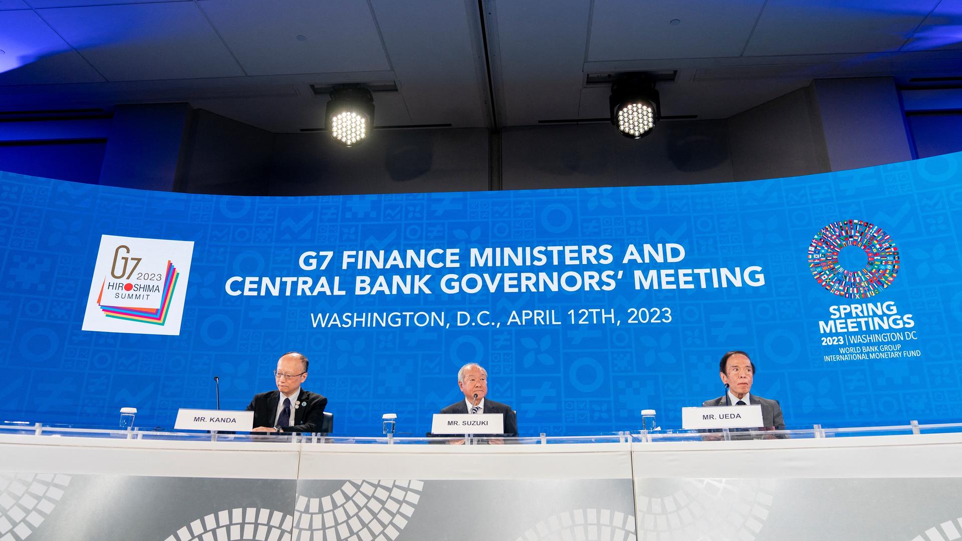 G7Treffen in Washington Unsicherheit bei wirtschaftlichem Ausblick