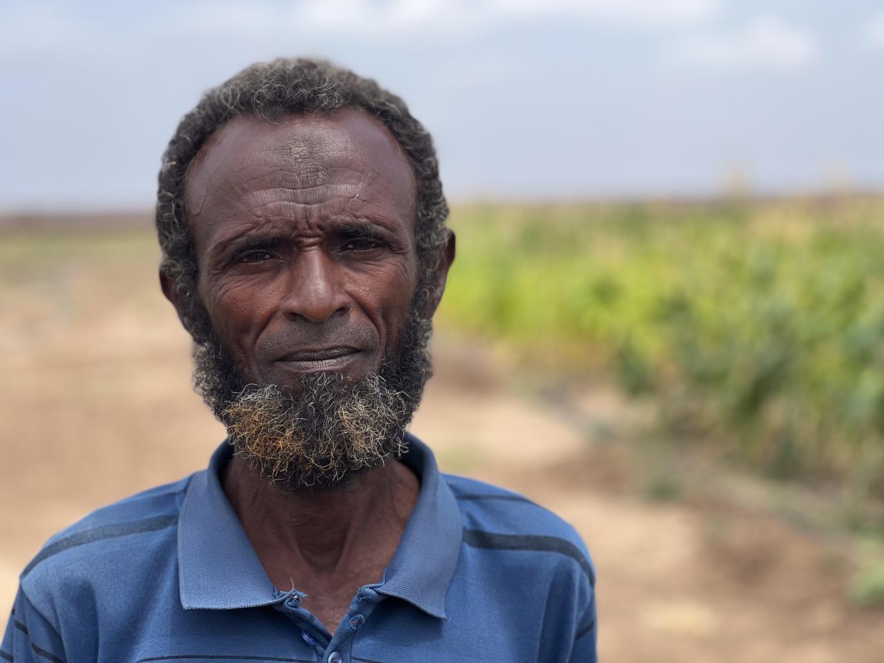 Abdu Ahmed war Viehhalter, nun ist er Bauer.
