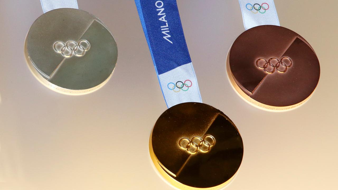 Die Medaillen der Olympischen Winterspiele Milano Cortina 2026 