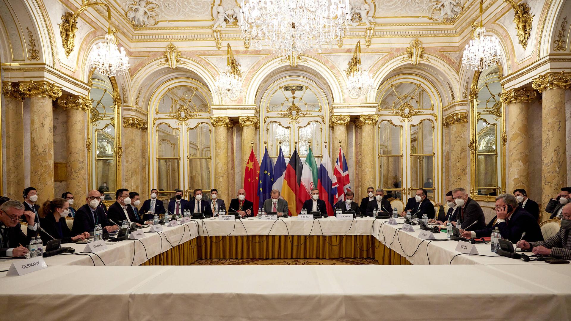 Treffen des Joint Comprehensive Plan of Action JCPOA in Wien