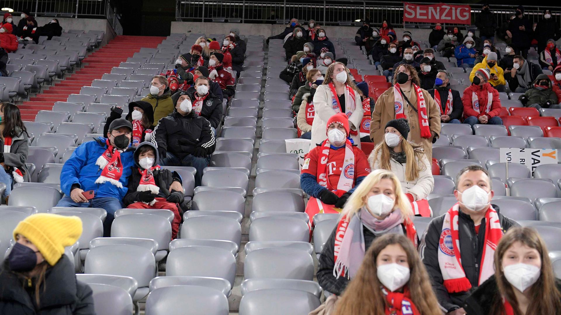 05.02.2022, Fussball 1. Bundesliga 2021/2022, 21. Spieltag, FC Bayern München - RB Leipzig, in der Allianz-Arena München