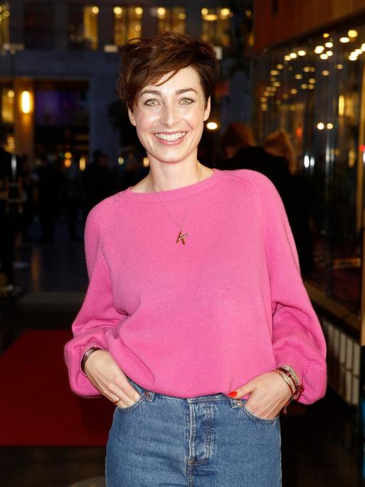 Kathy Weber beim Photocall zur ProSieben-Serie "jerks." (Staffel 3) im Zoo Palast in Berlin.