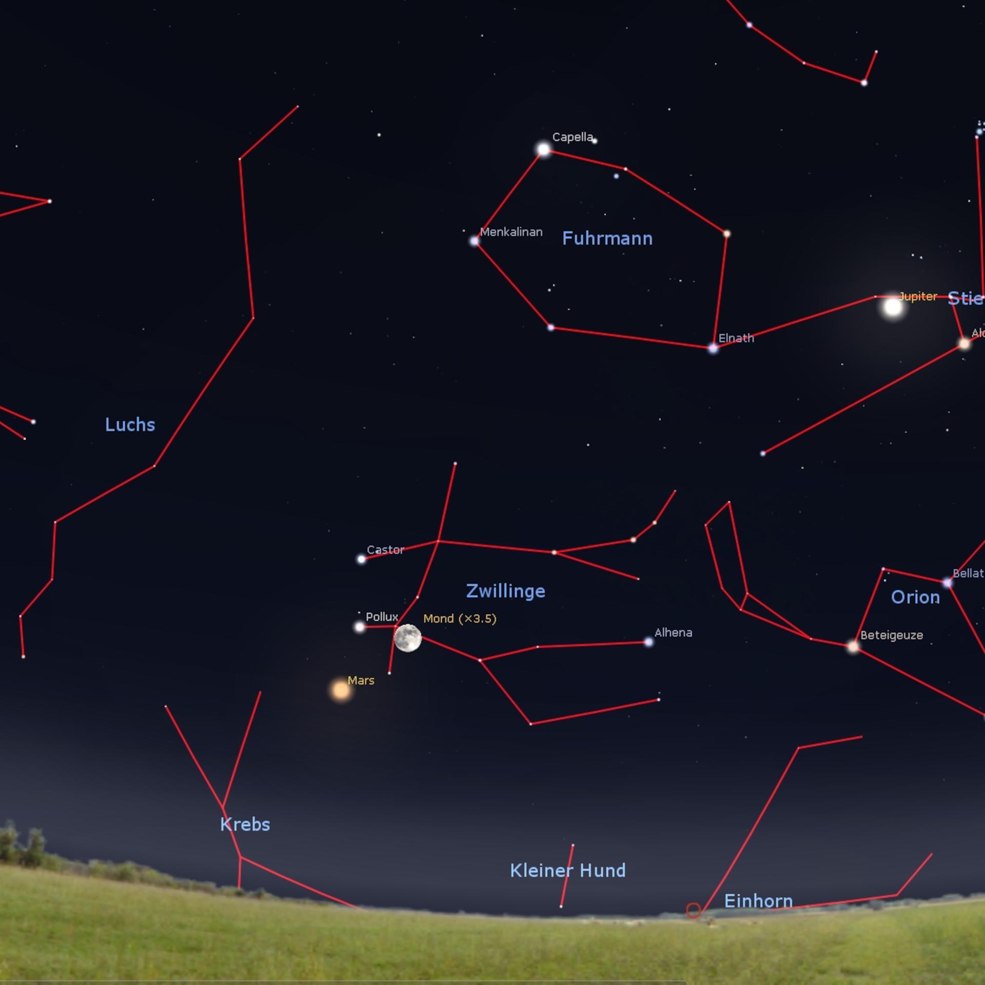 Raumfahrträume - Über den Mond zum Mars