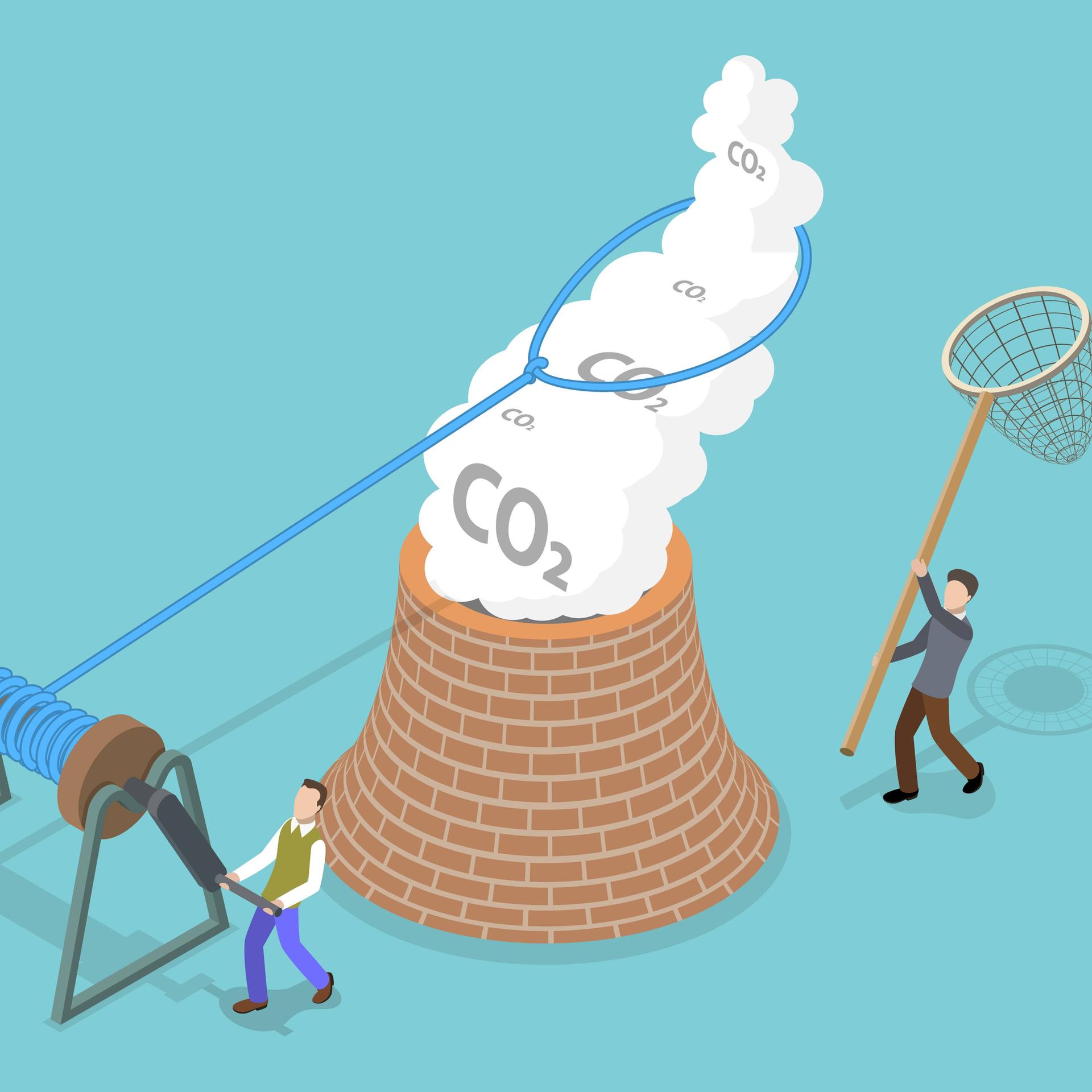 Klimaschutz: CO2 zu Stein auch mit wenig Wasser möglich