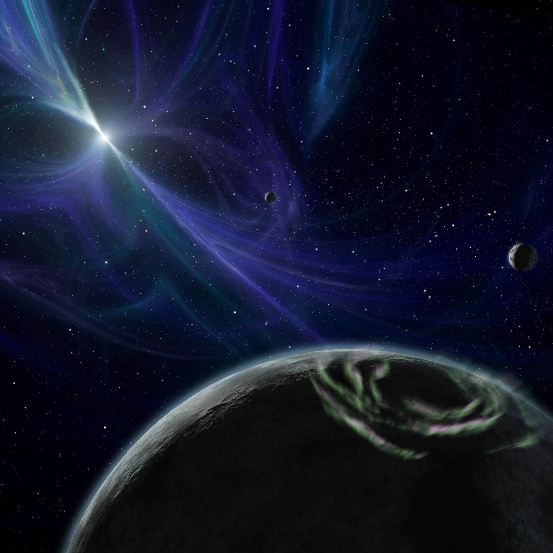 Vergessene Entdeckung - Eine Sternleiche und die ersten Exoplaneten