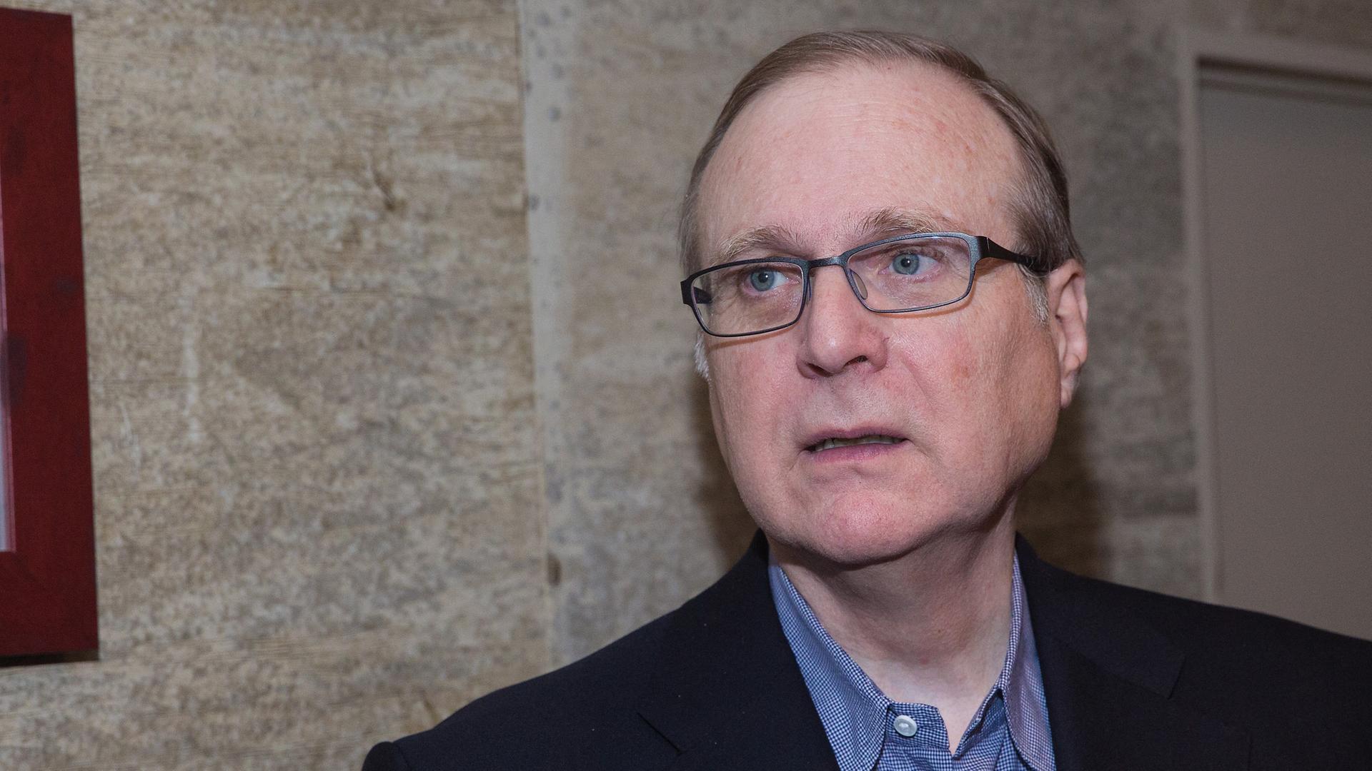 Paul Allen im Porträt. Paul Allen im Porträt.