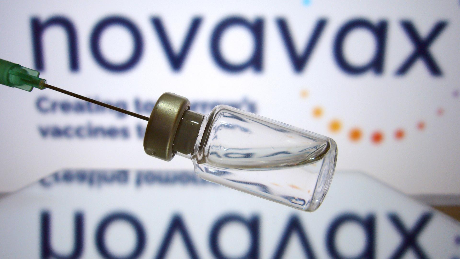 Impfdosen mit dem Impfstoff Novavax Impfdosen mit dem Impfstoff Novavax