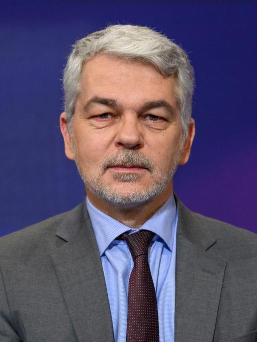 Carlo Masala (Militaerexperte) als Gast in der Polittalk Sendung "Maischberger" im Januar 2024. 