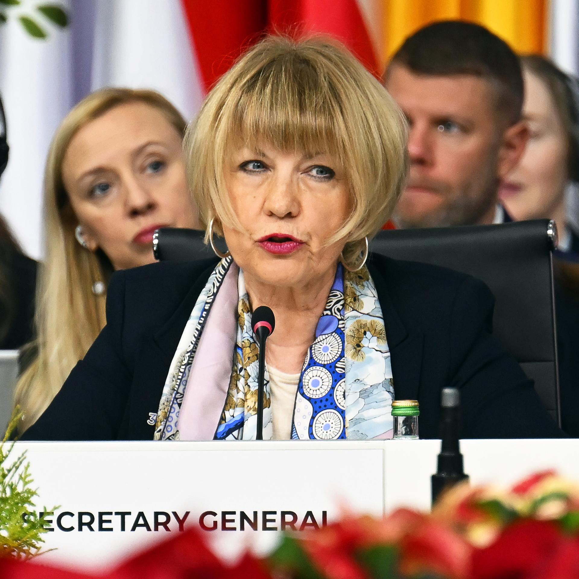 Helga Maria Schmid, Generalsekretärin der Organisation für Sicherheit und Zusammenarbeit in Europa (OSZE)