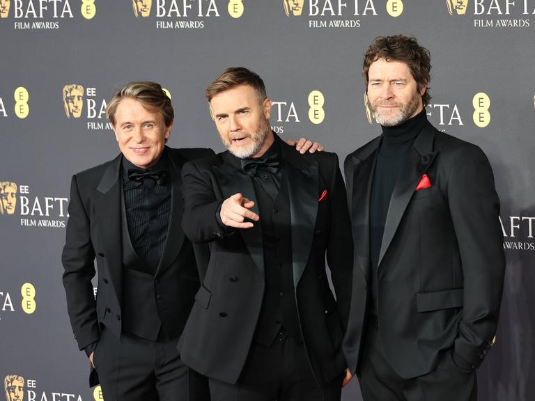 Mark Owen, Howard Donald und Gary Barlow bei den BAFTA Film Awards 2025