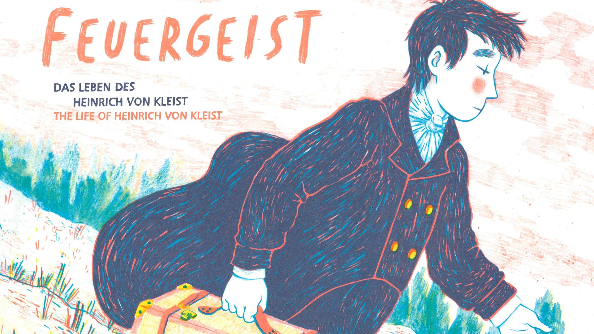 Das Cover der Graphic Novel "Feuergeist. Das Leben von Heinrich von Kleist" 
