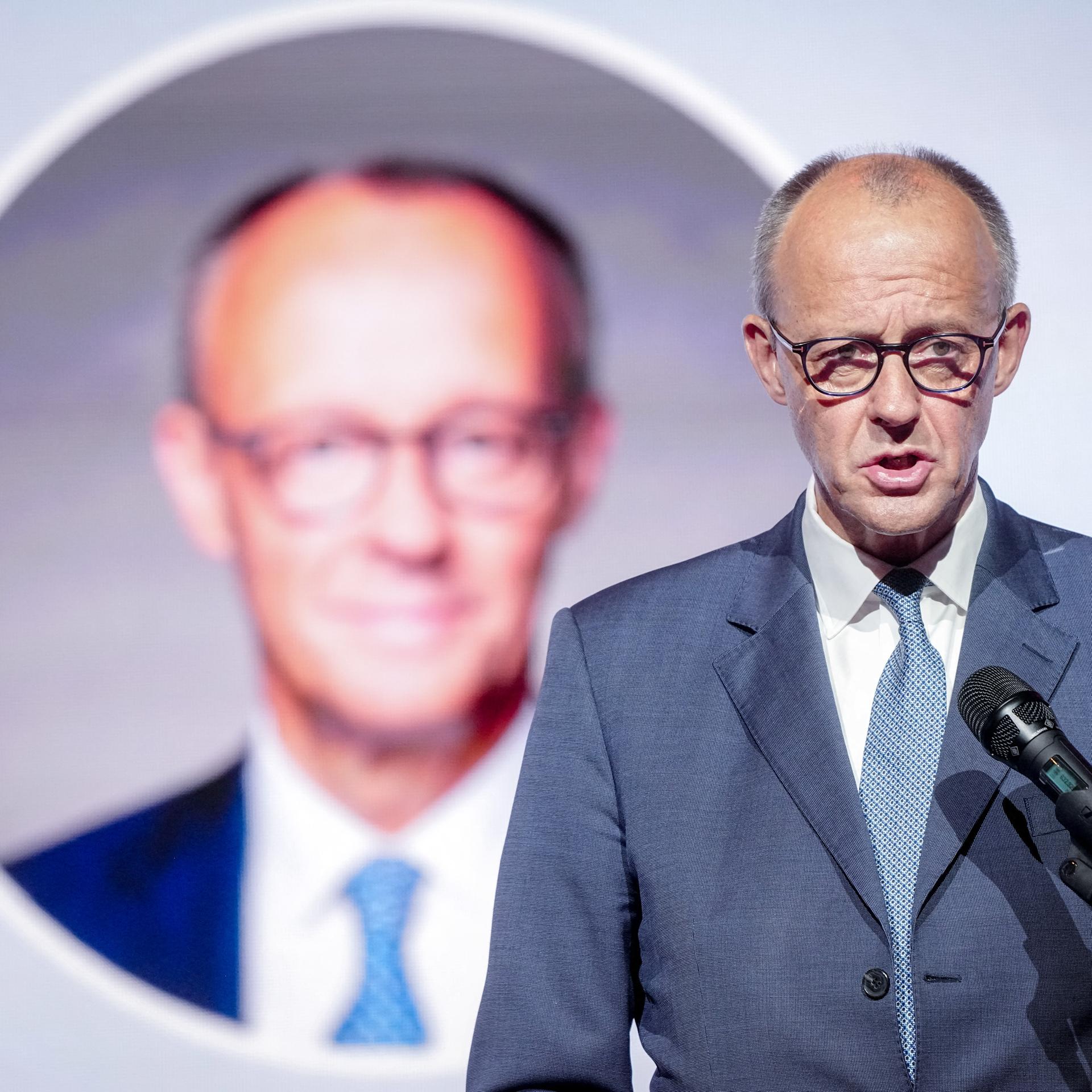 Seoul: Bundeskanzler Friedrich Merz (CDU) spricht zum Abschluss seiner fünftägigen Asienreise an der Asien-Pazifik-Konferenz der Deutschen Wirtschaft (APK).