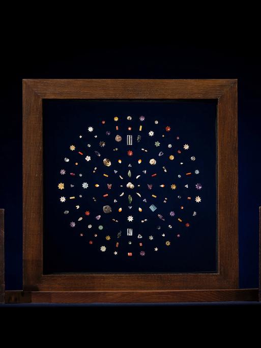 Dieses undatierte Foto, das von Sotheby's veröffentlicht wurde, zeigt die Pirprahwa-Edelsteine des historischen Buddha. 