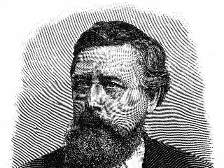 Porträtaufnahme von Wilhelm Liebknecht