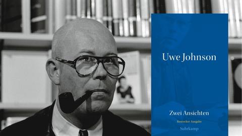 Uwe Johnson 1971 und der Band: „Zwei Ansichten“ der Werkausgabe