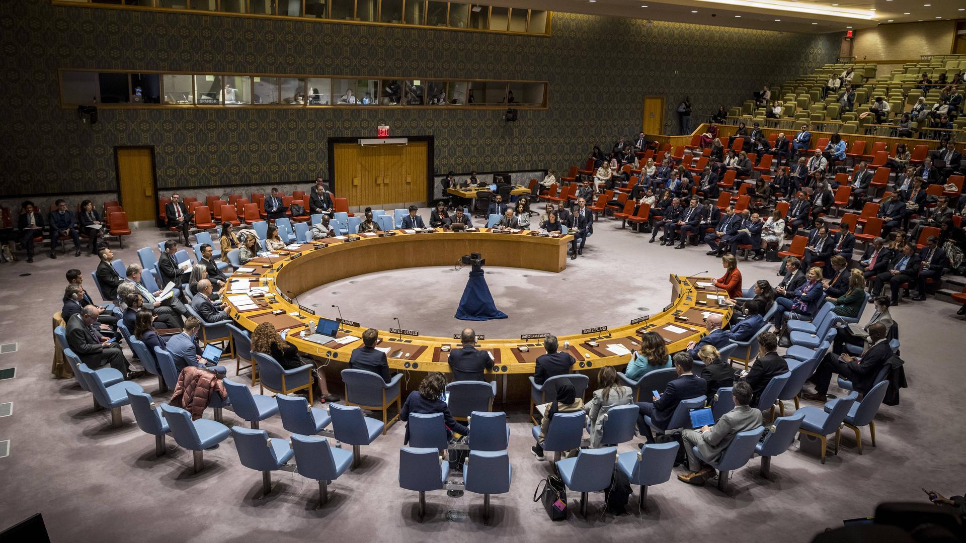 Eine Debatte über den Nahen Osten im Sicherheitsrat der Vereinten Nationen