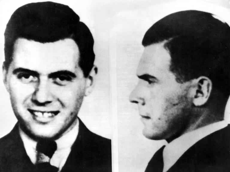 Josef Mengele (Angel of Death), Mengele, ein Arzt, leitete die massiven medizinischen Experimente der Gestapo an Frauen und Kindern im Nazi-Vernichtungslager.