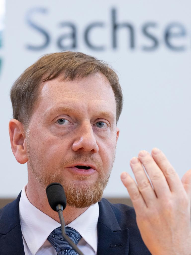 Michael Kretschmer (CDU), Ministerpräsident von Sachsen, will mit der SPD eine Minderheitsregierung bilden