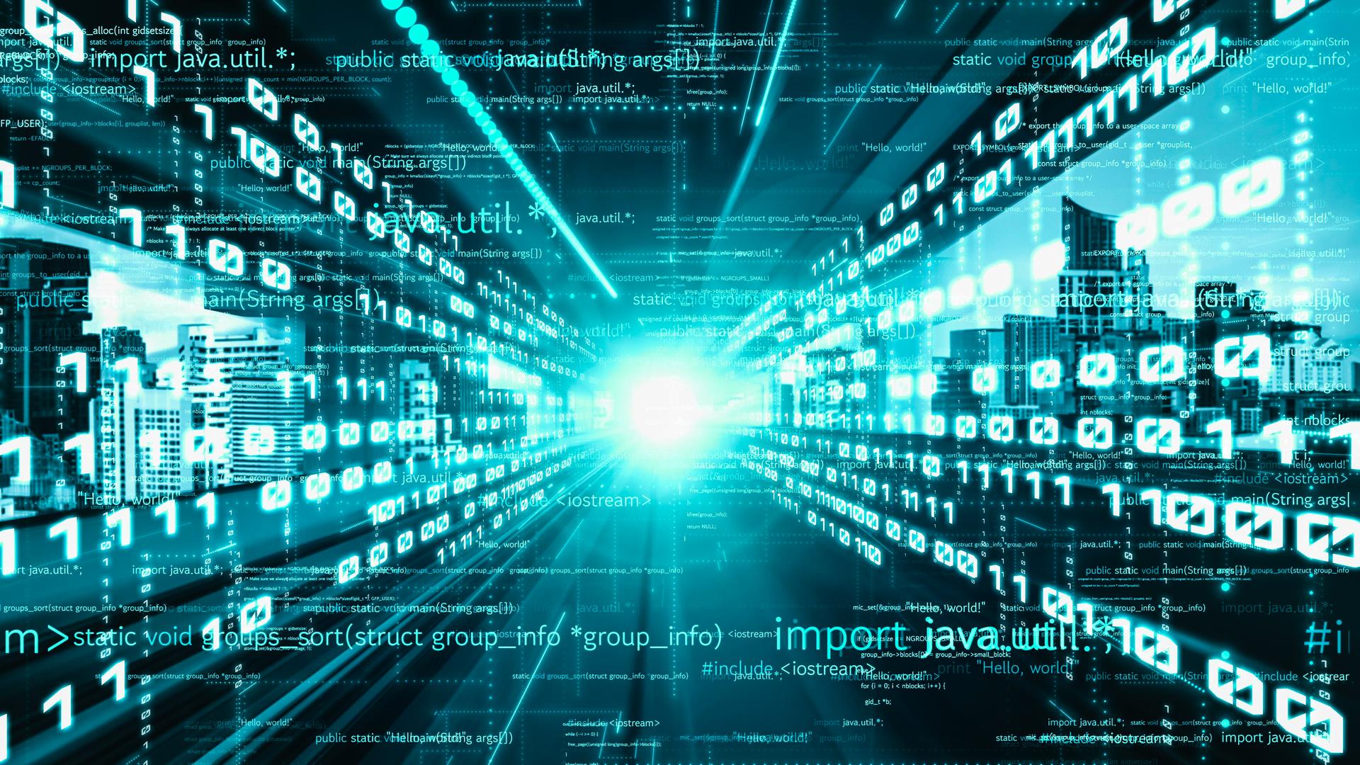 Illustration von Algorithmen Illustration von Algorithmen