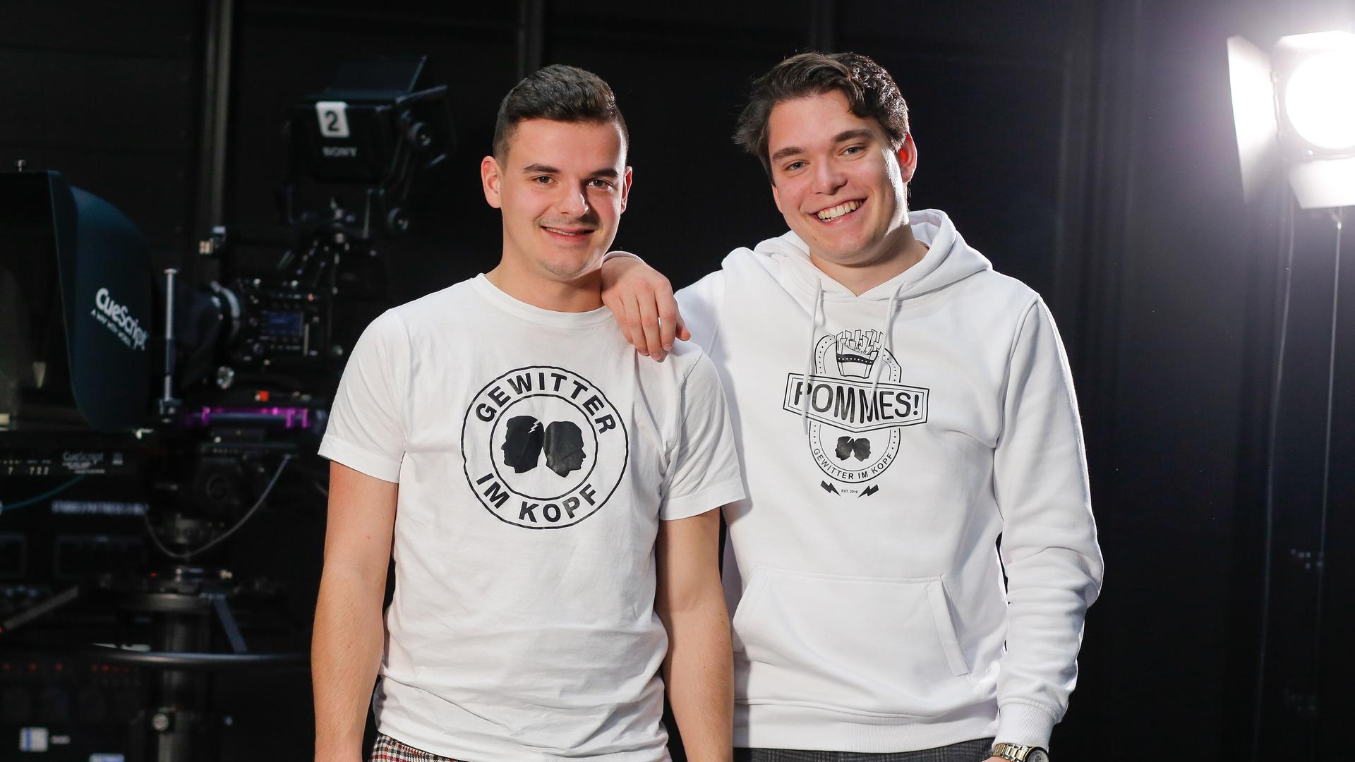 Das Foto zeigt Jan Zimmermann (links) und Tim Lehmann (rechts).