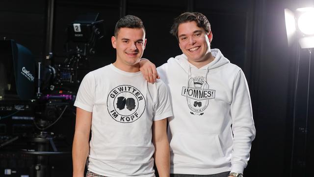 Das Foto zeigt Jan Zimmermann (links) und Tim Lehmann (rechts).