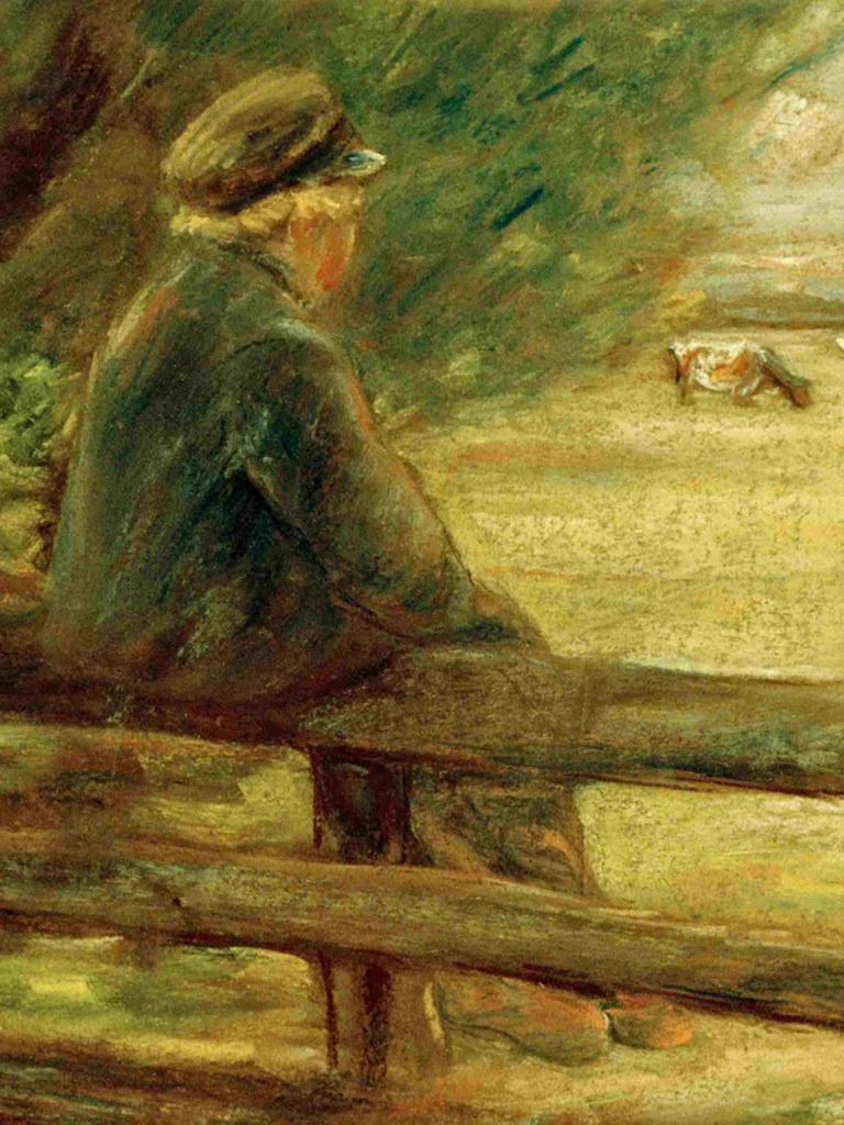 "Junge mit Kühen" von Liebermann, Max (1847-1935)