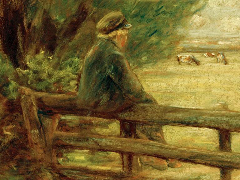"Junge mit Kühen" von Liebermann, Max (1847-1935)