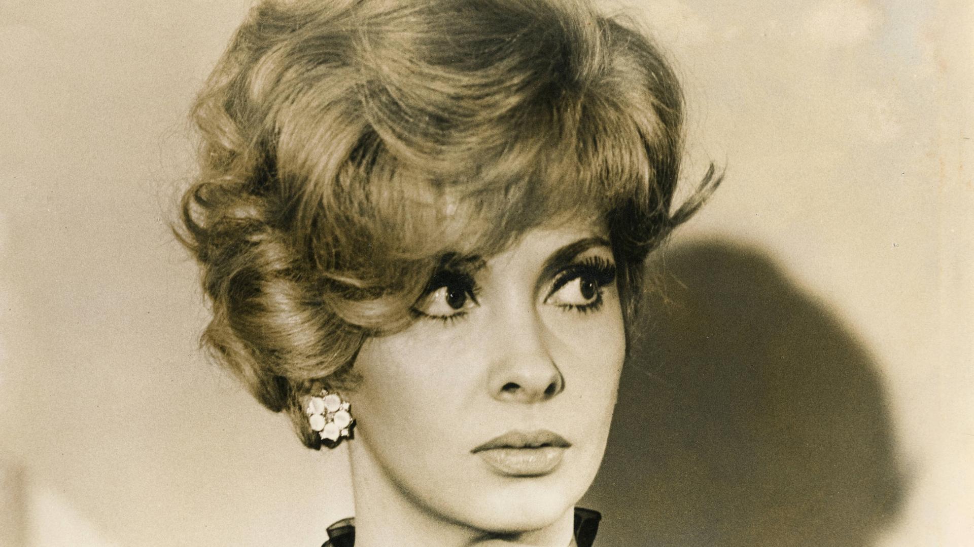 Die italienische Schauspielerin Gina Lollobrigida in den 80ern. Foto: imago