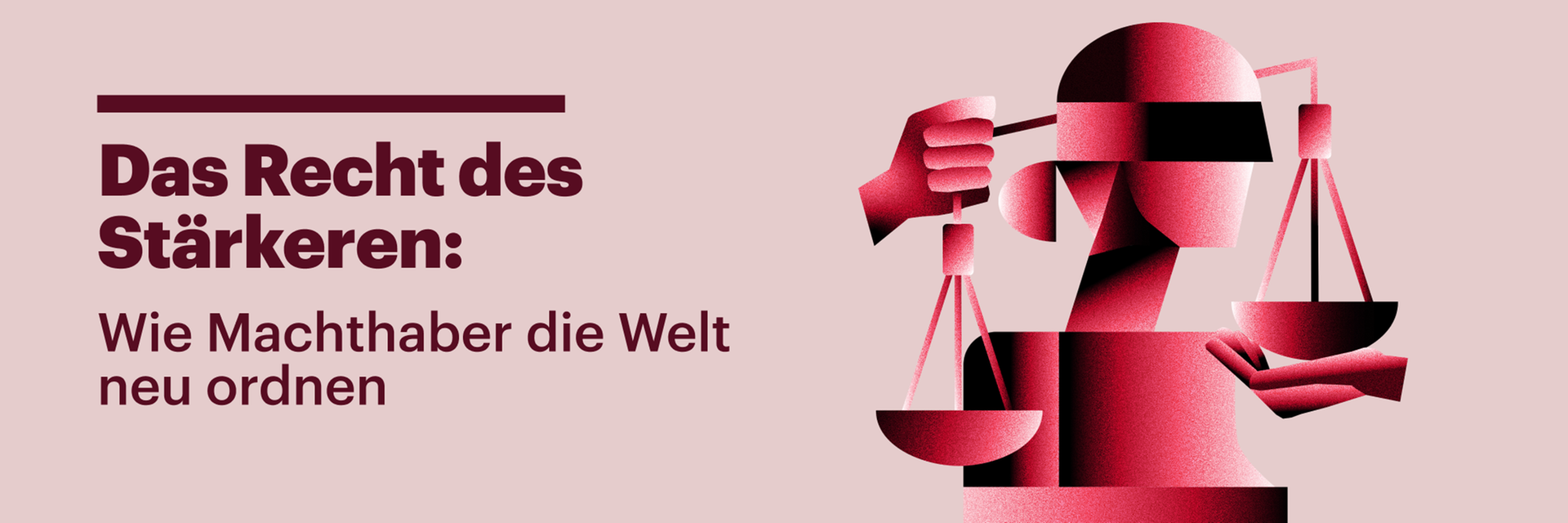 "Das Recht des Stärkeren: Wie Machthaber die Welt neu ordnen" ist das Thema der Deutschlandfunk Denkfabrik 2026