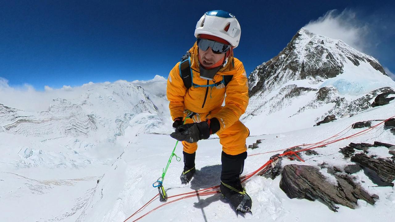 Bergsteiger David Göttler