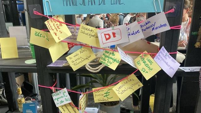 Auf der re:publica Berlin wird gemeckert.