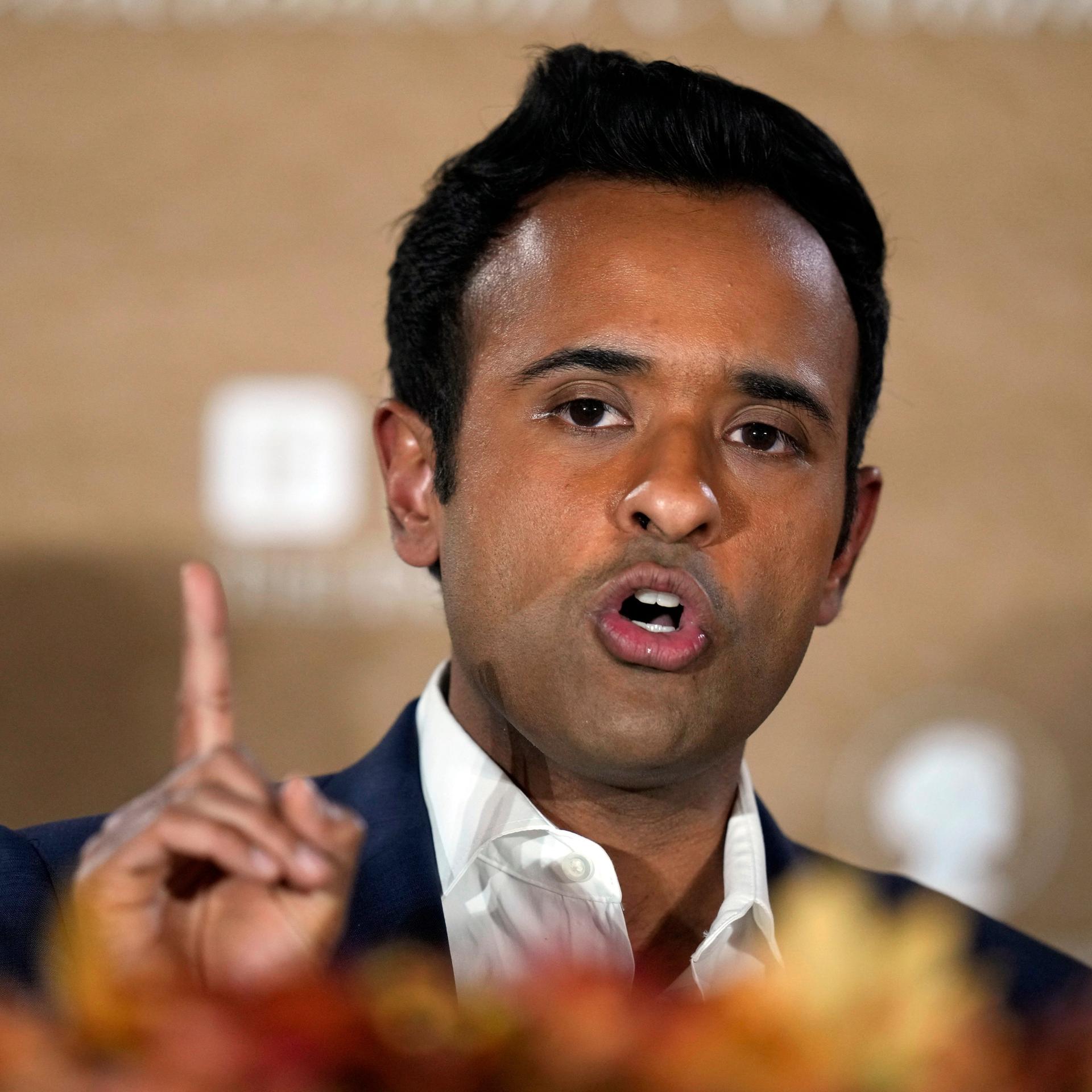 Republikanischer Präsidentschaftskandidat Vivek Ramaswamy
