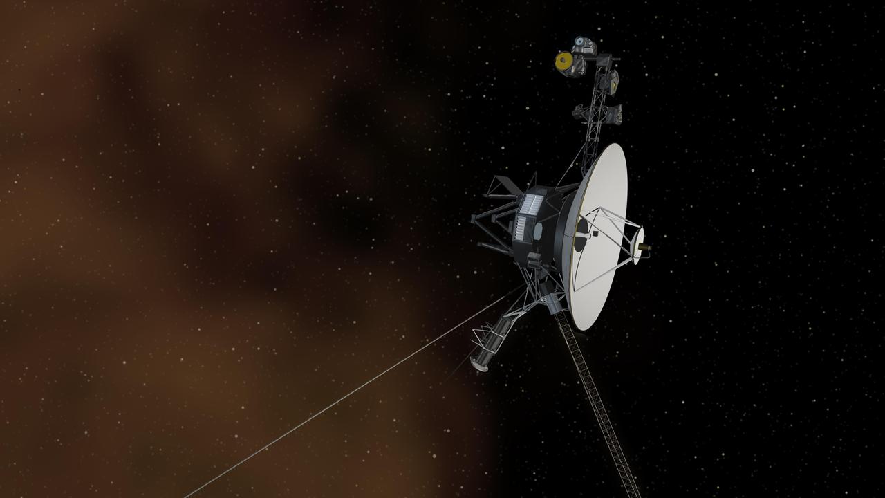 Ein Bild der US-Raumsonde "Voyager 1"