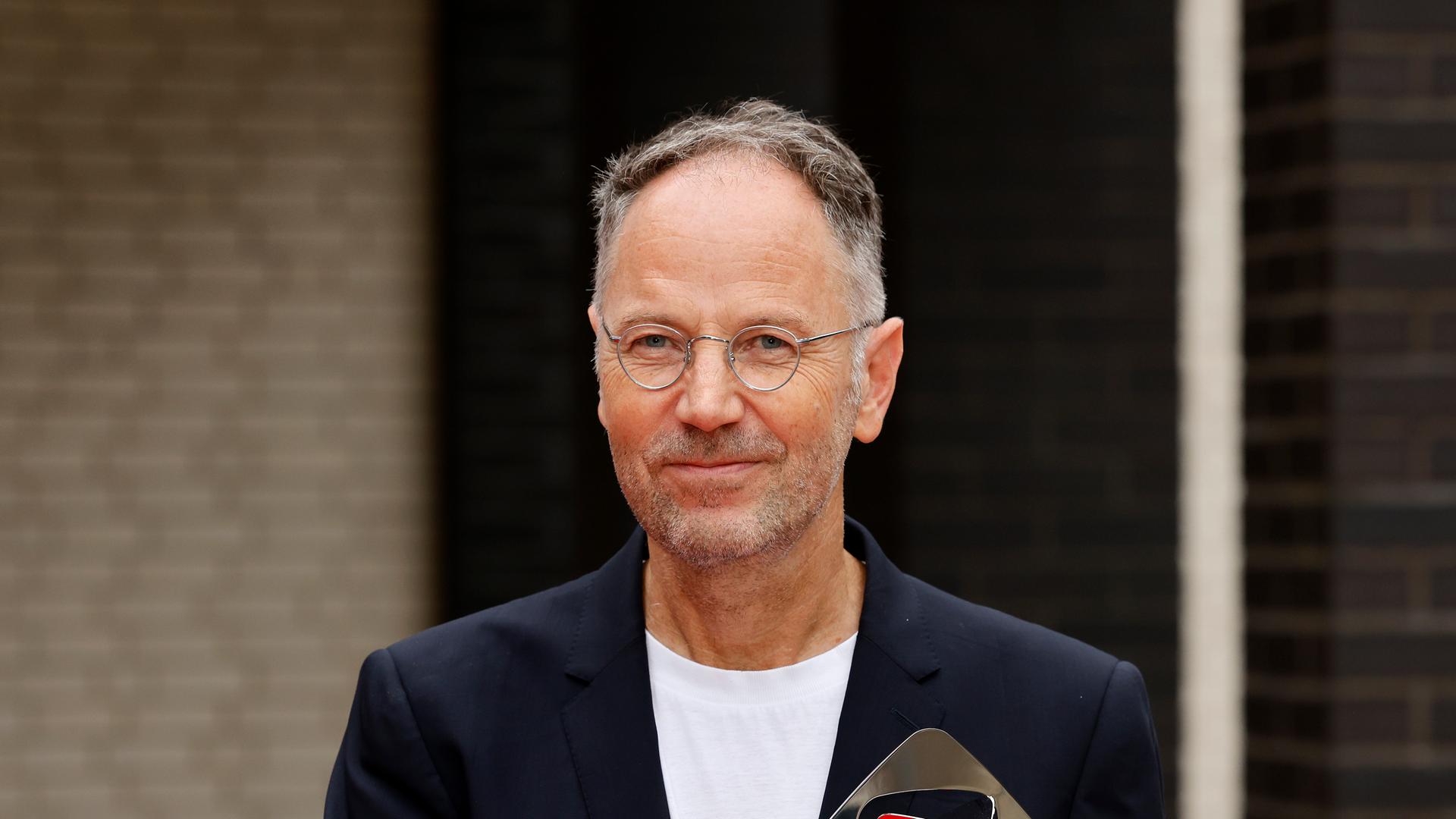 Filmemacher Torsten Körner bei der 58. Verleihung des Grimme Preises 2022 im Theater der Stadt Marl.