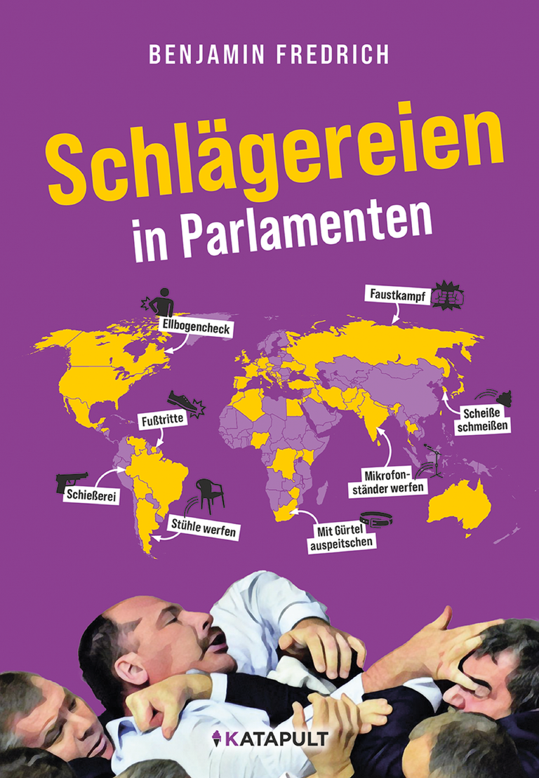 Buchcover "Schlägereien im Parlament"