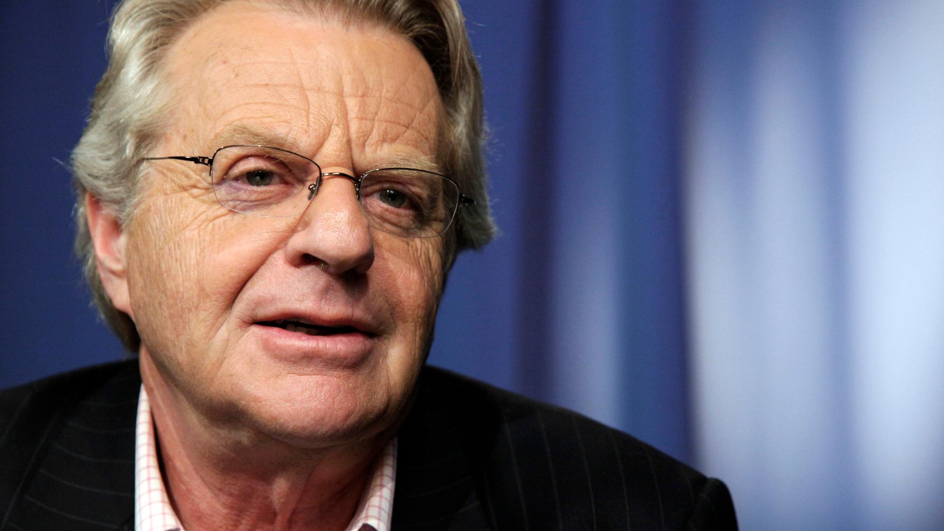 Medien USTalkshowModerator Jerry Springer gestorben