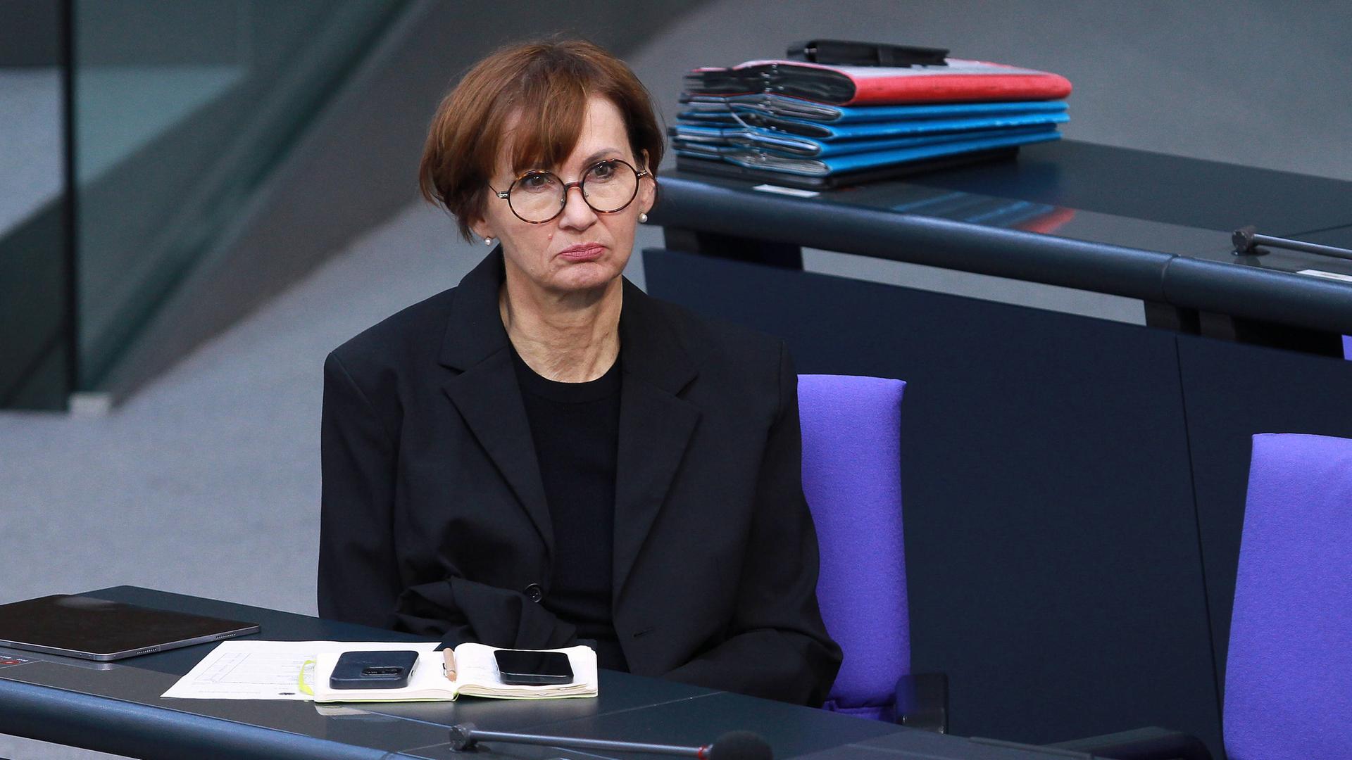 Bildungsministerin Bettina Stark-Watzinger (FDP) im Bundestag