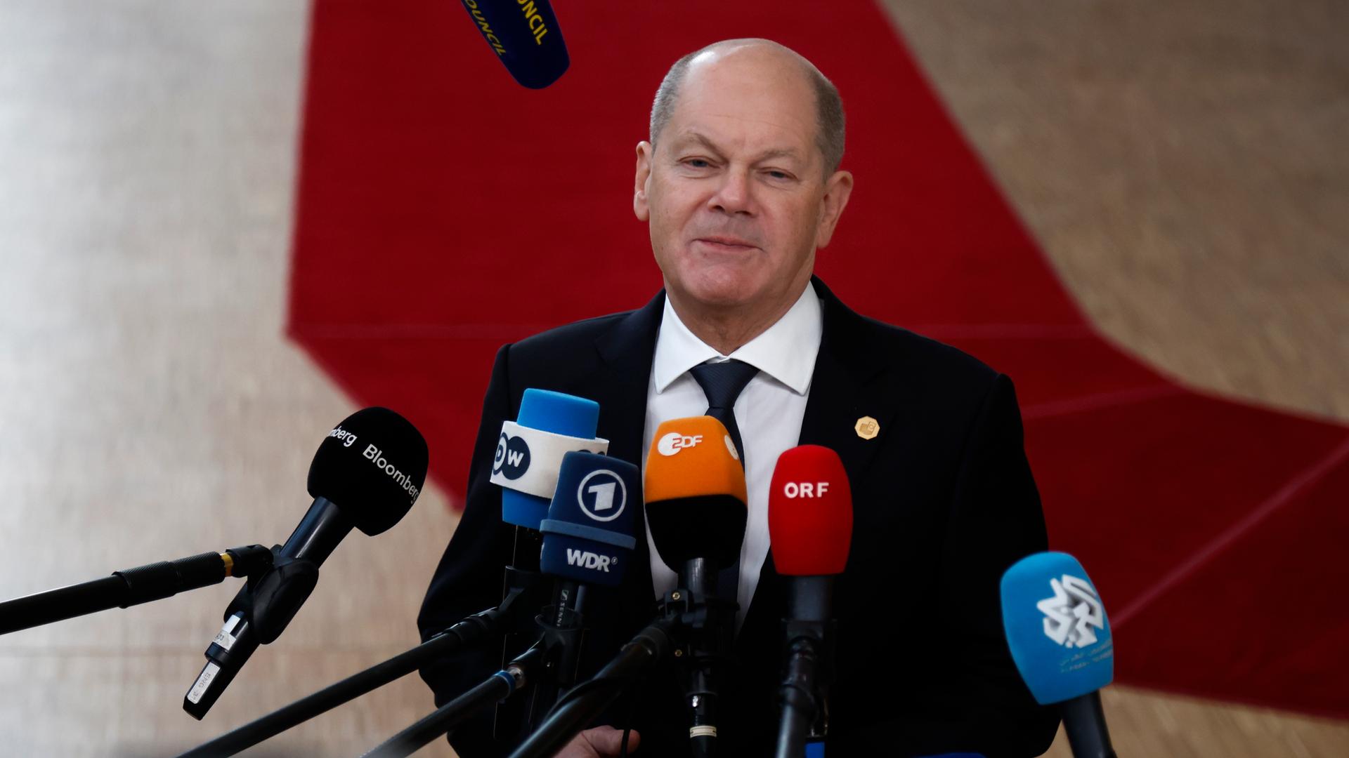 EU-Gipfel - Scholz Will Keine Ausnahme Für Orban