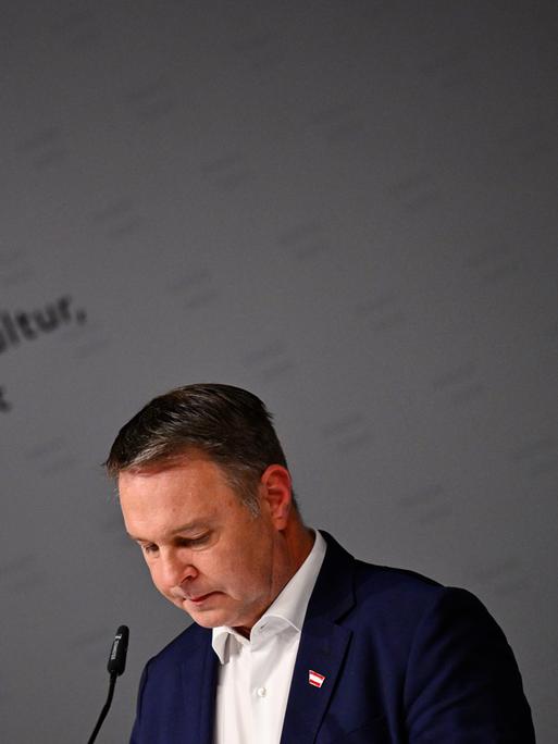 Der österreichische Kulturminister Andreas Babler