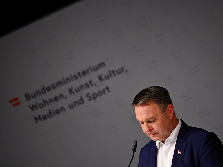 Der österreichische Kulturminister Andreas Babler
