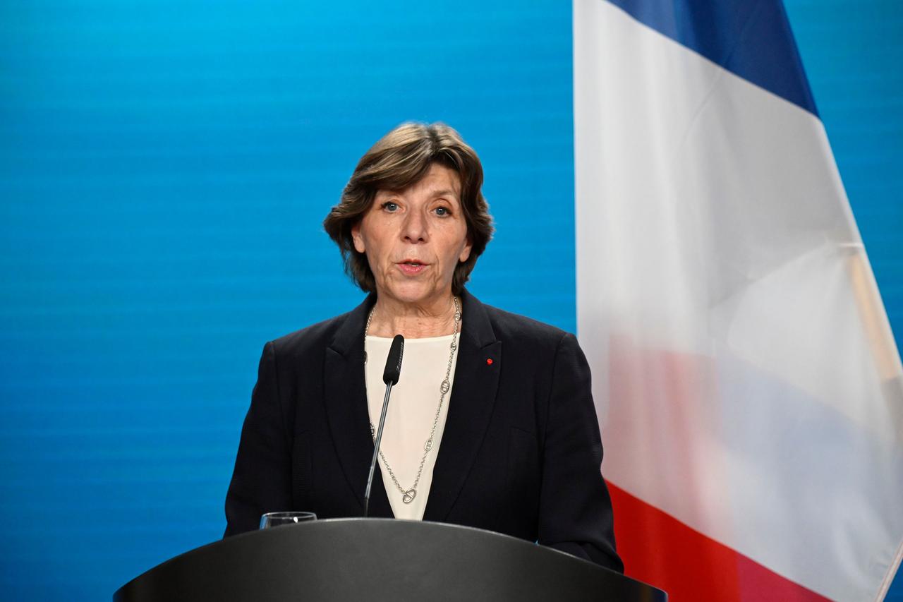 Die französische Außenministerin Catherine Colonna 