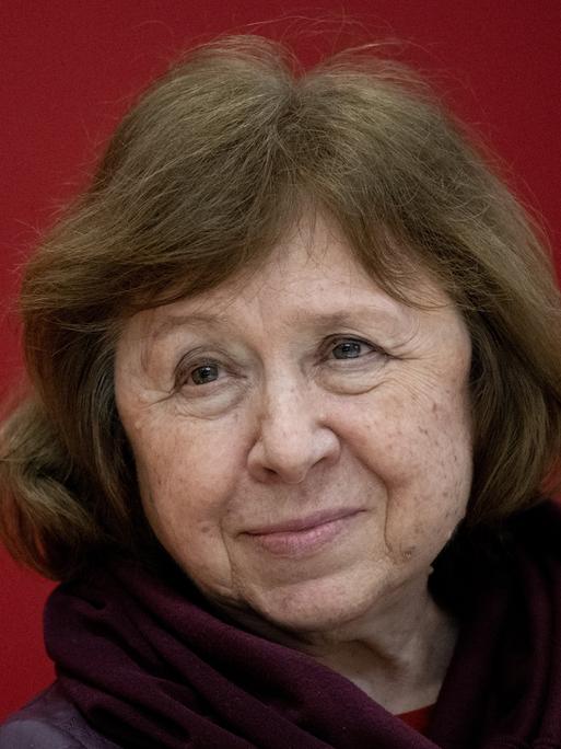 Die belarussische Schriftstellerin und Literatunobelpreisträgerin, Swetlana Alexijewitsch.